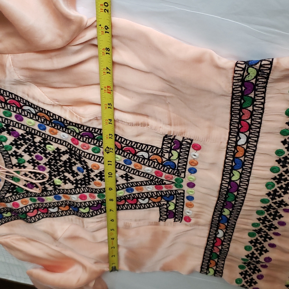 MAJORELLE new Dress Embroidered Mirrored Luxe SEXY Women's XL - Picture 9 of 17